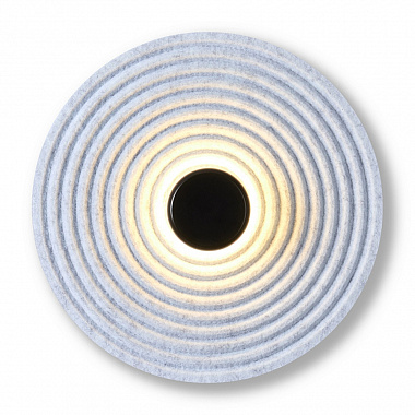 картинка Светильник настенный LED, Felt,  Ø30 см, черный от магазина Одежда+