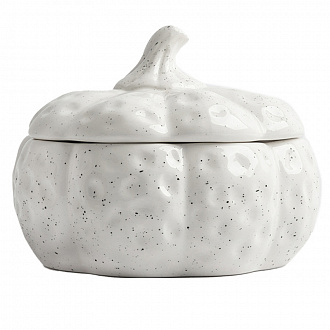 Емкость для хранения Тыква, Anna Lafarg, Light pumpkin, 19х18 см, 1,3 л, белый