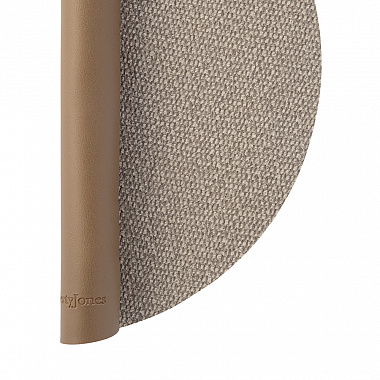 Салфетка сервировочная Chelsea, Ø38 см, серо-бежевая, анонс элемента