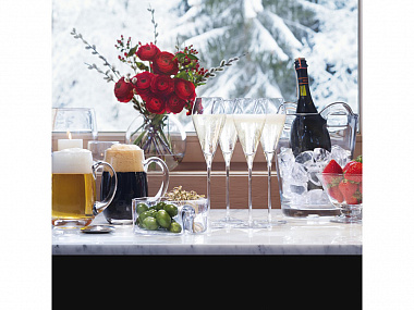 картинка Набор бокалов для просекко Wine, 250 мл, 2 шт. от магазина Одежда+