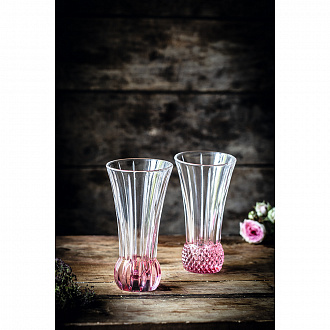 Изображение товара Набор ваз Nachtmann, Spring, 13,6 см, 2 шт., розовое дно