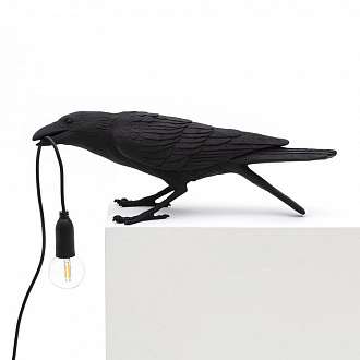 Изображение товара Светильник Bird Lamp Playing, черный