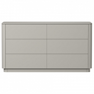 Комод Tammi, 140х51х76 см, серо-бежевый