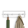 Изображение товара Вешалка настенная Cubiko, 53 см, белая, 5 крючков
