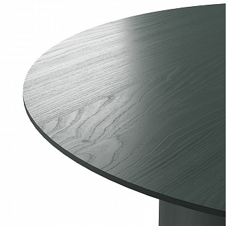 Изображение товара Столик со смещенным основанием Type, Ø80х41 см, темно-серый