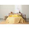 Изображение товара Чехол на подушку с принтом Twirl горчичного цвета из коллекции Cuts&Pieces, 30х50 см