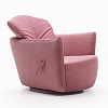 Изображение товара Кресло Pepe, ткань, розовое