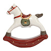 Изображение товара Емкость для соли или перца Лошадка-качалка, Bright horse, Чудесное время, 7 см, бежево-бордовая