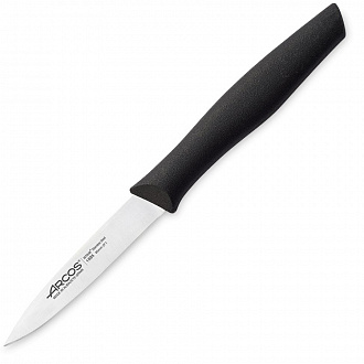 Изображение товара Нож для чистки Nova, 8,5 см, черная рукоятка