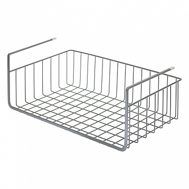 картинка Корзина для хранения подвесная Granli, 38,8х24,5х15 см, серая от магазина Одежда+