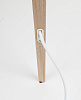 Изображение товара Лампа напольная Tripod Wood, белая
