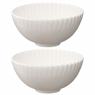 Изображение товара Набор из двух салатников белого цвета из коллекции Kitchen Spirit, 750 мл