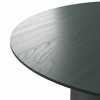 Изображение товара Столик со смещенным основанием Type, Ø60х41 см, темно-серый