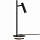 Светильник настольный Table & Floor, Estudo, 1 лампа, 15х45,5х15 см, черный
