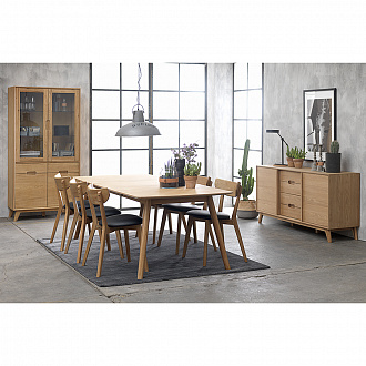 Изображение товара Комод Unique Furniture, RHO, 3 секции, 160х45х80,1 см