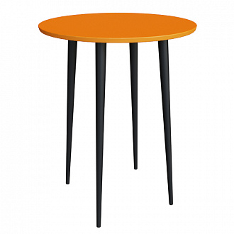 Изображение товара Стол Спутник, Ø60х74 см, оранжевый