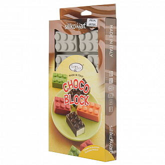 Изображение товара Форма для приготовления конфет Choco Block, 17,5x30 см, силиконовая