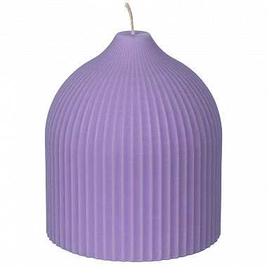 картинка Свеча декоративная цвета лаванды из коллекции Edge, 10,5см от магазина Одежда+