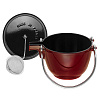 Изображение товара Чайник Staub, круглый, 16,5 см, 1,15 л, гранатовый