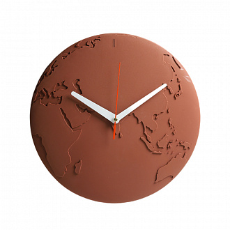 Изображение товара Часы настенные World Wide Waste, коричневые
