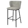 Изображение товара Стул барный Foggy, букле, серый