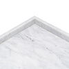 Изображение товара Поднос Marm, 25х25 см, белый мрамор