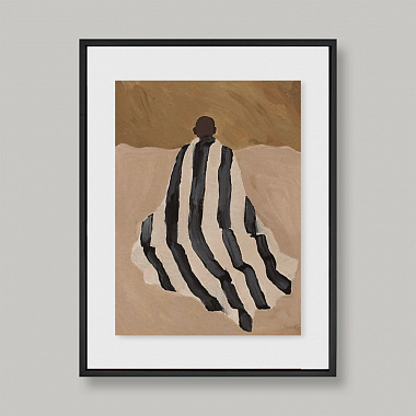 картинка Графика «Вперед», Art Design 33, лист А3, белый, серый,  бежевый от магазина Одежда+