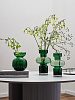 Изображение товара Ваза Florum, 25 см, изумрудная