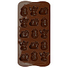 Изображение товара Форма для приготовления конфет Choco Winter, 10,5x21,5 см, силиконовая