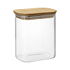 Изображение товара Банка для хранения прямоугольная Glass Acacia, 950 мл