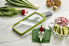 Изображение товара Терка с держателем для продуктов Mandoline, зеленая