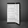 Изображение товара Холодильник однодверный Smeg FAB28RBL5, правосторонний, черный