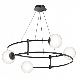 Изображение товара Светильник подвесной Modern, Balance, 4 лампы, Ø61х24,5 см, черный