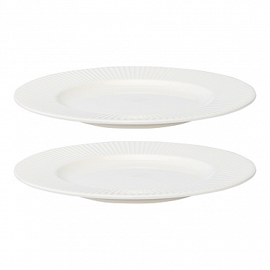 картинка Набор тарелок Soft Ripples, Dual Glazing, Ø21 см, 2 шт. от магазина Одежда+