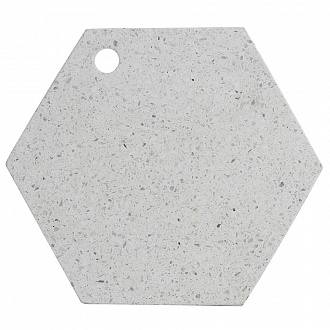 Изображение товара Доска сервировочная из камня Elements Hexagonal 30 см