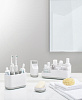 Изображение товара Органайзер для зубных щеток EasyStore, 13х9,5х17,5 см, бело-серый