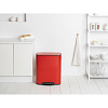 Изображение товара Бак для мусора Brabantia, Bo, Pedal Bin, 60 л, пламенно-красный