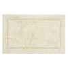 Изображение товара Коврик для ванной из хлопка ворсовый кремового цвета из коллекции Essential, 50х80 см