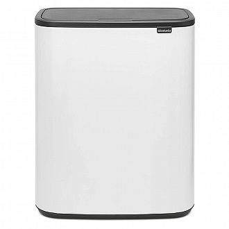 Бак для мусора Brabantia, Bo, Touch Bin, 60 л, белый