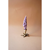 Изображение товара Свеча ароматическая Цветок, 16 см, фиолетовая