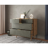 Изображение товара Комод Line, 94х50х94 см, темно-зеленый