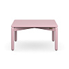 Изображение товара Столик кофейный Saga, 75х75 см, розовый