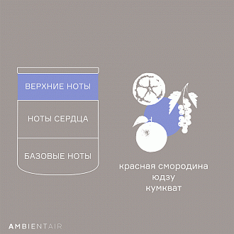 Изображение товара Свеча ароматическая Sublime, Цитрусовый цвет, 40 ч