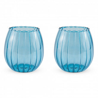 Набор стаканов Monterey, 350 мл, голубой, 2 шт.