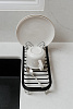 Изображение товара Сушилка для посуды Sinkin mini, 13х9х33 см, черный, никель