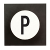 Изображение товара Крючок P Design Letters, AJ vintage ABC