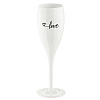 Изображение товара Бокал для шампанского Cheers, No 1, Love 2.0, Superglas, 100 мл, белый