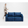 Изображение товара Диван прямой Minku, 180х105х96 см, темно-синий