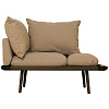 Изображение товара Диван 1,5-местный Lounge Around, 127х74,5 см, дуб/коричневый