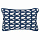 Чехол на подушку с принтом Twirl темно-синего цвета из коллекции Cuts&Pieces, 30х50 см